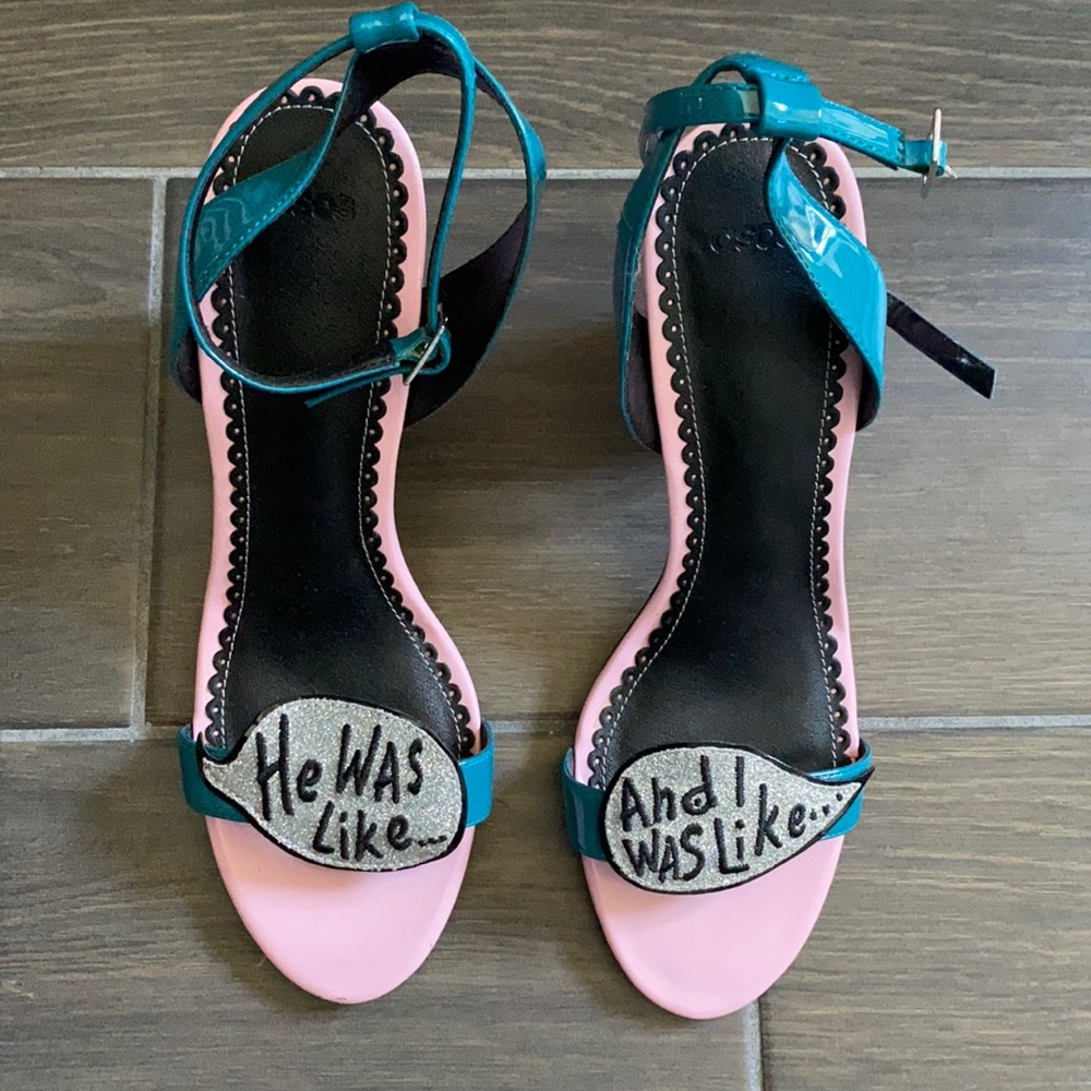 Asos heeled sandals